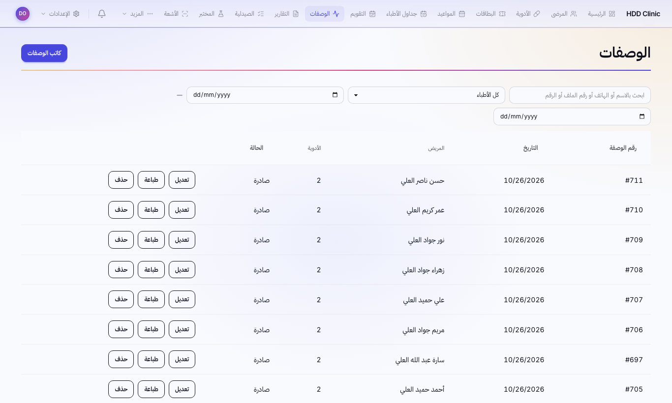 أرشيف الوصفات